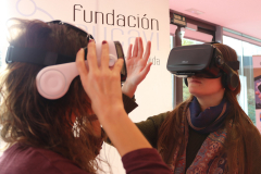 TrasTEA 2018: stand VR de Fundación AUCAVI
