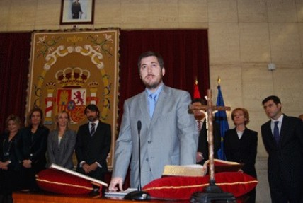 La Federación estuvo ayer en la toma de posesión de Miguel Ángel García