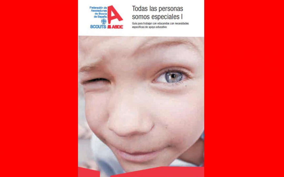 ASDE-Scouts de España publica una Guía para trabajar con personas con Necesidades Específicas de Apoyo Educativo