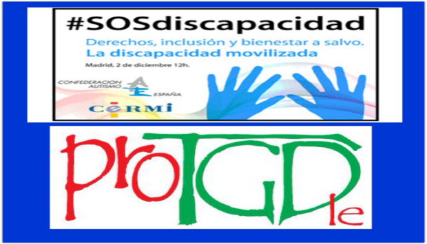 La Asociación ProtGD apoya a Autismo España, uniéndose a la Gran Marcha por la Discapacidad