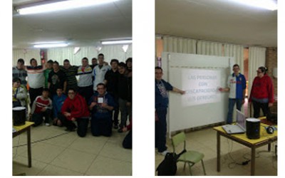 Charla magistral sobre las personas con discapacidad . Grupo de trabajo TEA Eloy Camino
