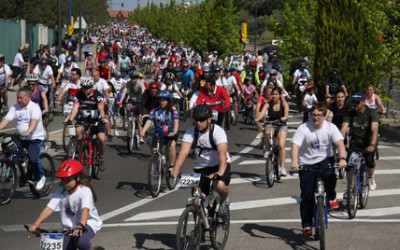5000 participantes en la fiesta de la bicicleta y la rueda a beneficio de AFANYA- TGD