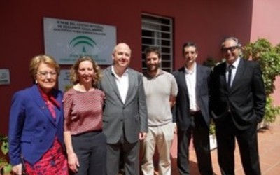 El Comisario de Derechos Humanos (Consejo Europa) visita la Sede de Autismo Sevilla