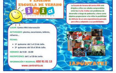 Abierto plazo de inscripción para la Escuela de Verano Iria