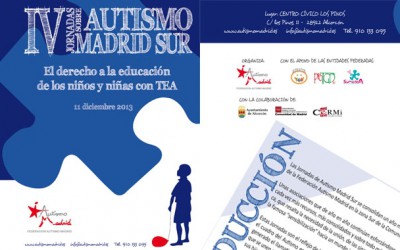 La IV Jornada sobre Autismo Madrid Sur, en directo en nuestra web a partir de las 9:30