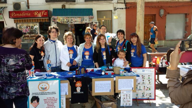 La Asociación Afanya-TGD participa en el Mercadillo Solidario de Getafe