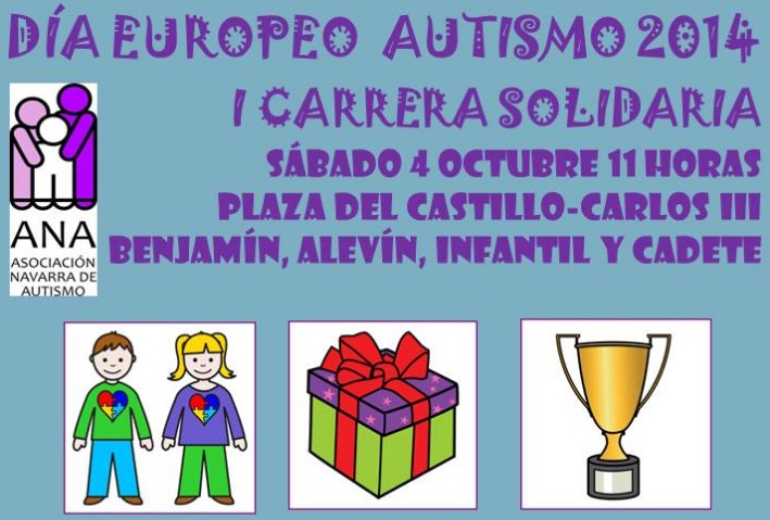 I Carrera Solidaria para niños y jóvenes en Pamplona