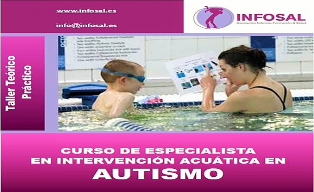 Curso de Especialista en Intervención acuática en Autismo en diciembre