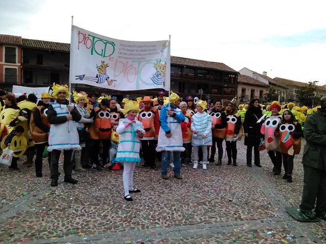 La Asociación ProTGD, en el Carnaval de Navalcarnero