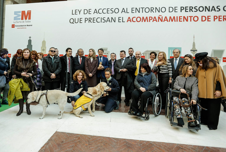 Federación Autismo Madrid asiste a la presentación del proyecto de Ley de Acceso al Entorno de Personas con Discapacidad
