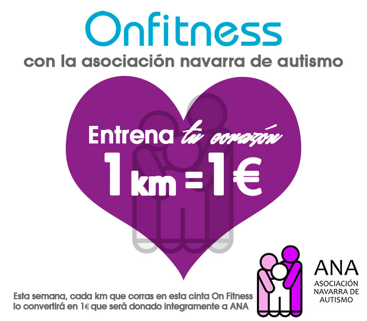 Asociación Navarra de Autismo pone en marcha el reto solidario 1km=1€