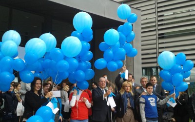 Multitudinaria celebración para concienciar a la sociedad sobre el Autismo
