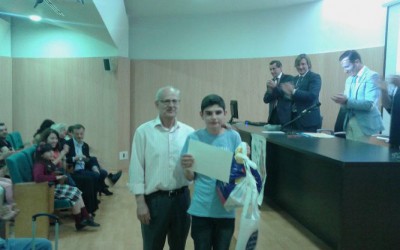 Un alumno del C.E.E. Principe de Asturias de Aranjuez, premiado en el concurso de dibujo infantil sobre higiene de manos del Servicio Madrileño de Salud