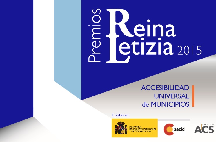 Convocatoria Premios Reina Letizia 2015 de Accesibilidad Universal de Municipios