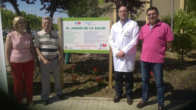 Autismo Madrid participa en el Jardín de la salud del Hospital Universitario de Getafe