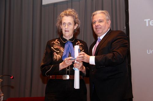 Temple Grandin, Doctor Honoris Causa por la Universidad de Buenos Aires