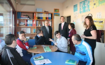El director general de Atención a Personas con Discapacidad visita Nuevo Horizonte