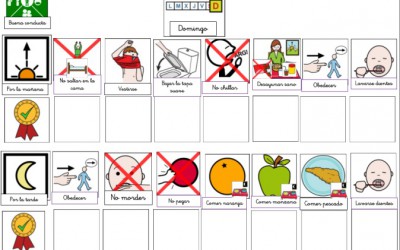 Materiales y fichas para organizar tareas y trabajar conductas