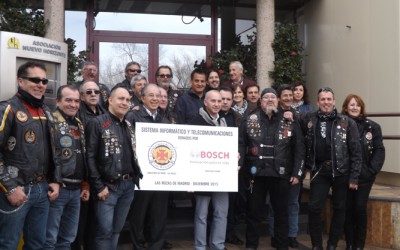 Concentración Motera Solidaria con el Autismo en la Asociación Nuevo Horizonte