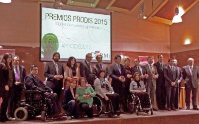 Entregados los ‘Premios PRODIS 2015’ de CERMI Comunidad de Madrid