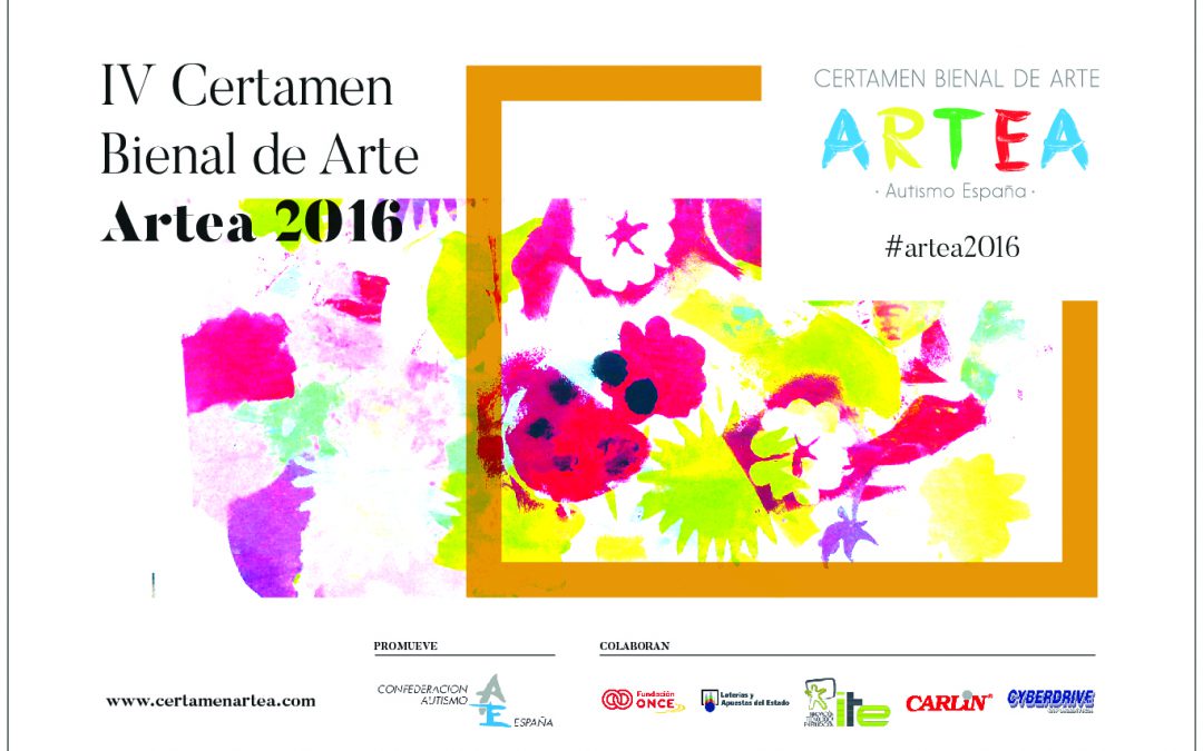 Autismo España abre la convocatoria para el “IV Certamen bienal de arte ARTEA 2016”