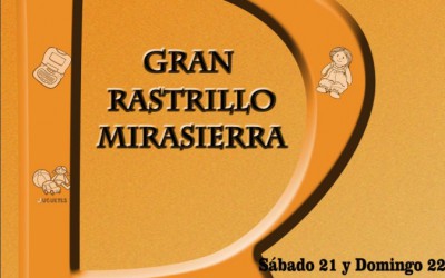 Los días 21 y 22 de mayo no te pierdas el Gran Rastrillo de Mirasierra