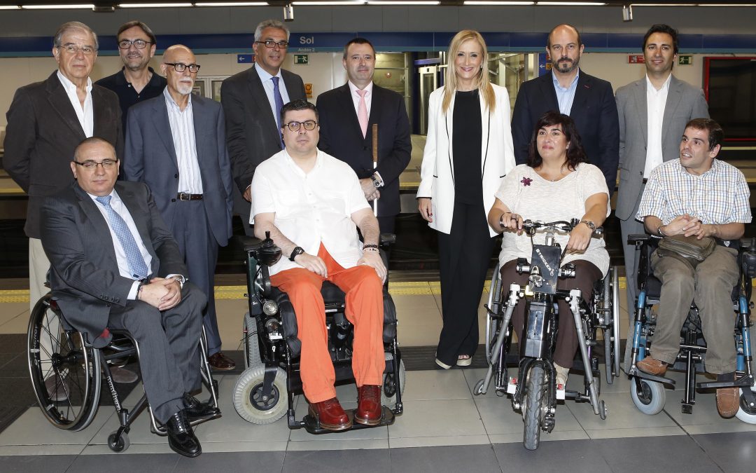 CERMI Madrid celebra el nuevo Plan de accesibilidad universal en Metro de Madrid