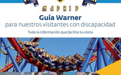 El Parque Warner Madrid edita una guía para visitantes en lectura fácil