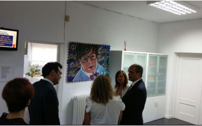 La Exposición de pintura “Escuchando el Silencio”, presente en la inauguración del Curso de Formación inicial en TEA para centros preferentes con aulas TGD de Educación Secundaria