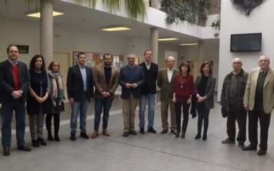 Visita del Consejero de Politicas Sociales a la Asociación Nuevo Horizonte