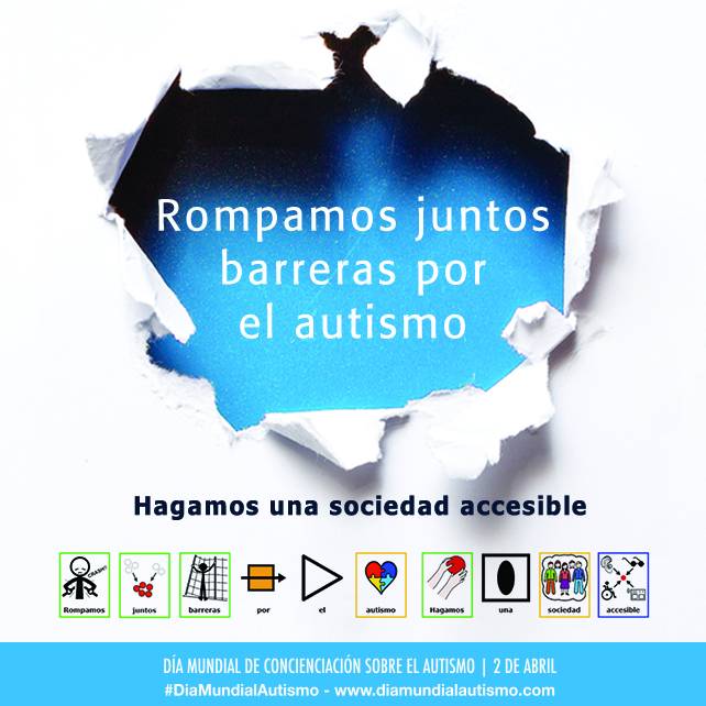 2 de abril Día Mundial de Concienciación sobre el Autismo