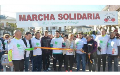 Todo un éxito de la II Marcha Solidaria a favor de ADISGUA