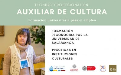 Abierta la matrícula para la formación de Técnico profesional en Auxiliar de cultura