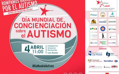 El 4 de abril Federación Autismo Madrid celebra el Día Mundial de Concienciación sobre el Autismo