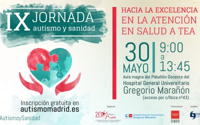 IX Jornada Autismo y Sanidad «Hacia la excelencia en la atención en salud a TEA» de Federación Autismo Madrid