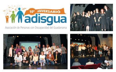 Adisgua celebra su 10º aniversario con una gala homenaje