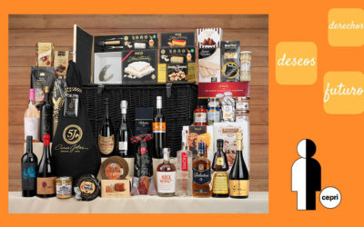 La asociación CEPRI sortea una cesta de Navidad para su proyecto Ladrillos Solidarios