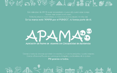 APAMA presenta su calendario solidario para 2019