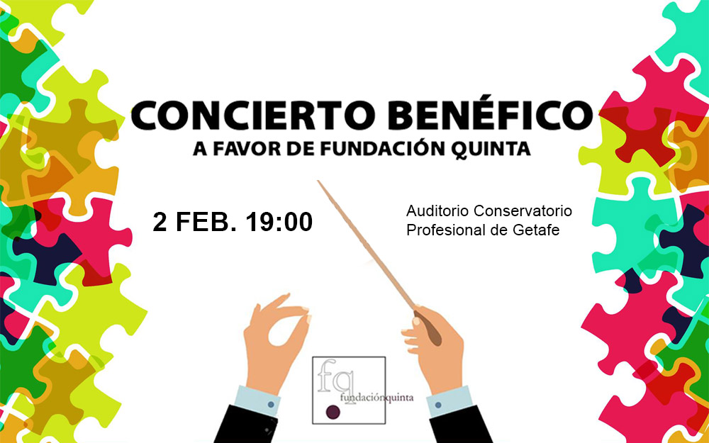 Concierto benéfico en Getafe a favor de Fundación Quinta