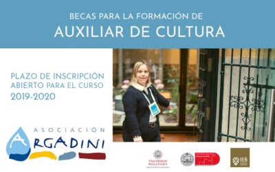 Argadini convoca becas para la formación de Auxiliar de Cultura