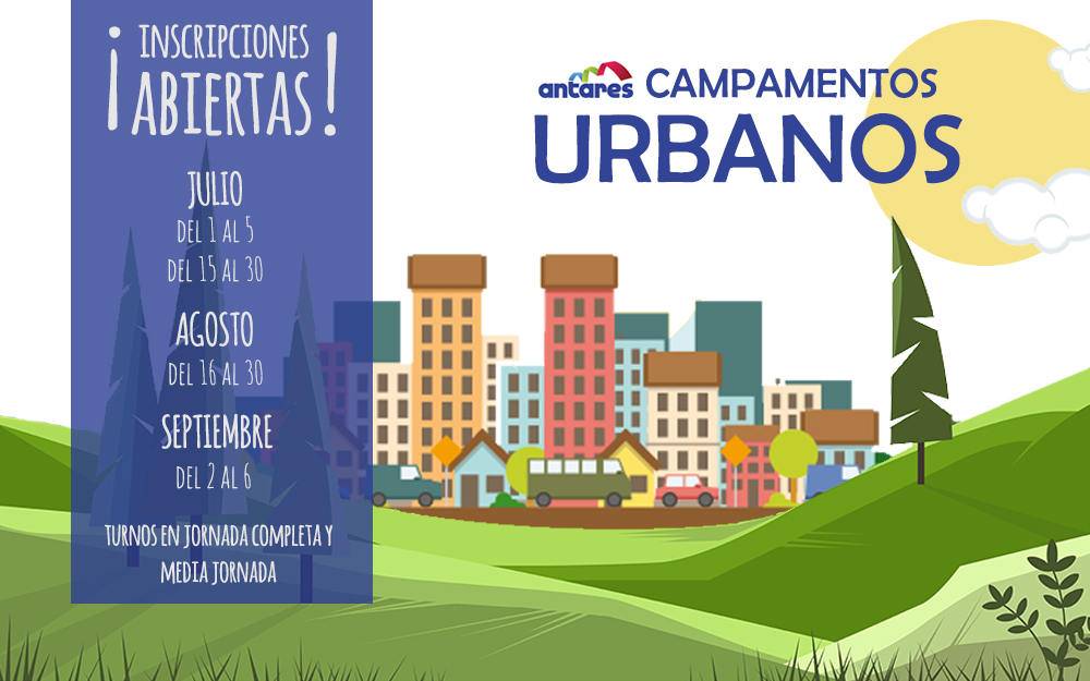 Inscripciones abiertas para los Campamentos Urbanos de Verano de Antares