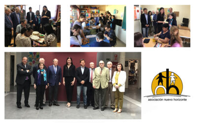 La Consejera de Políticas Sociales, MªDolores Moreno, visita Nuevo Horizonte