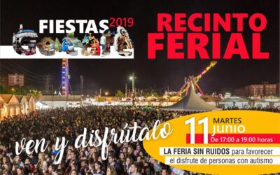 Una tarde sin música en la Feria de Getafe para las personas con autismo