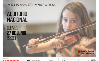 Concierto de Acción Social por la Música: Música que transforma
