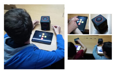 Actividad musical con Skoog de Apple para personas con Autismo