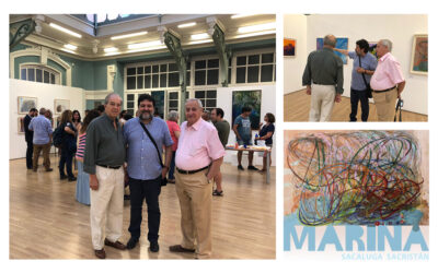 Acudimos a la inauguración de la exposición de Marina Sacaluga, artista con TEA