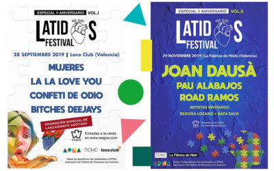 Dos conciertos en Latidos Festival a beneficio de APNA