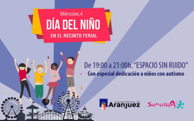 Espacio sin ruido en el recinto ferial de Aranjuez con especial dedicación a niños y niñas con autismo