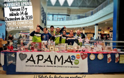 APAMA celebra su tradicional mercadillo navideño este fin de semana