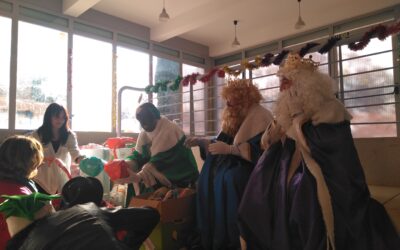 Los Reyes Magos de Oriente visitan el Colegio CEE Cepri